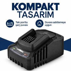 Hyundai C20-2 20V Max 2A 55W Akü Şarj Cihazı