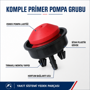 Hyundai HYM460 Y145V Yeni Model Benzin Pompa Lastiği Komple Primer