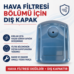 Hyundai Turbo 450 Motorlu Testere Hava Filtre Kapağı YHM.34505003