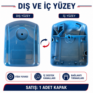 Hyundai Turbo 450 Motorlu Testere Hava Filtre Kapağı YHM.34505003
