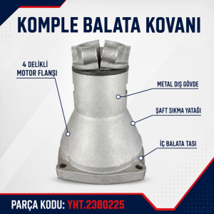Hyundai HYX43 Motorlu Tırpan Komple Balata Kovanı YHT.2380225