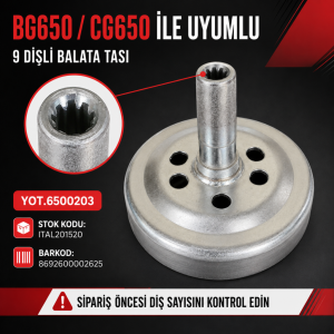 BG650 CG650 Uyumlu 9 Dişli Balata Tası YOT.6500203