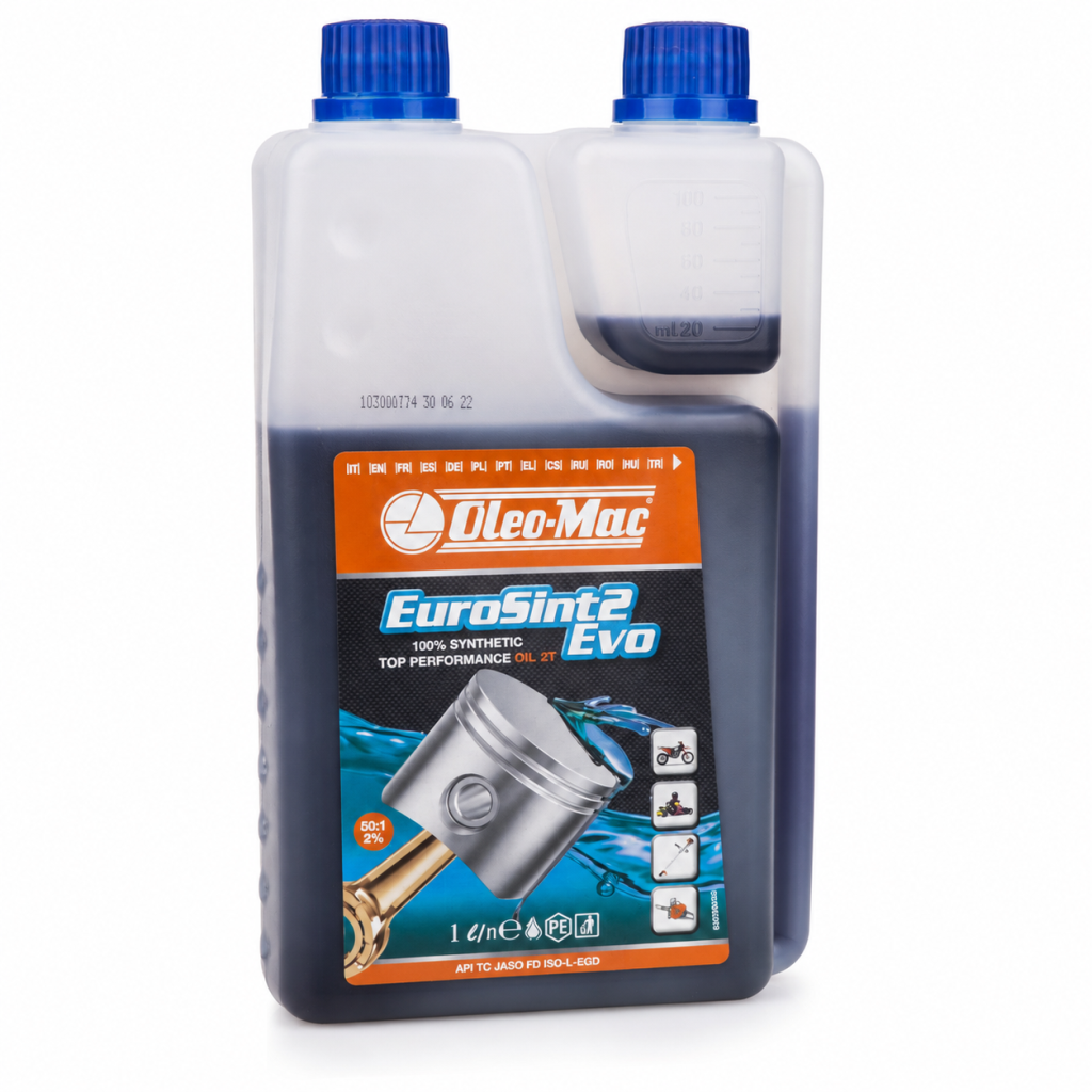 Oleo-Mac Eurosint 2 Zamanlı Motor Yağı Ölçekli Şişe 1 Litre