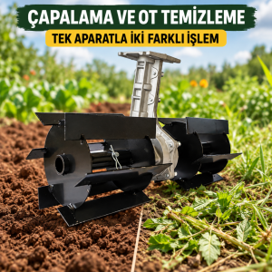 Ital Tırpan Çapalama ve Ot Biçme Aparatı 26 mm 9 Diş