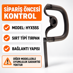 HYX55S Sırt Tipi Hyundai Benzinli Tırpan Pilot Tutma Kolu