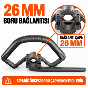Hyundai HYX55S-T HYX65S BG650 Tırpan Pilot Kolu Komple 26 mm – YHT.20422013