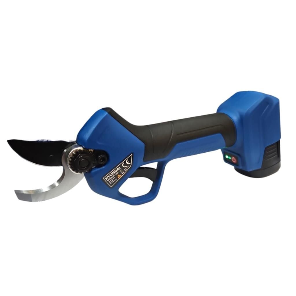 Hyundai LaserCut 32XP Akülü Budama Makası | 32 mm Kesim – 850W – 16.8V – 3x2Ah Batarya – Çantalı Set