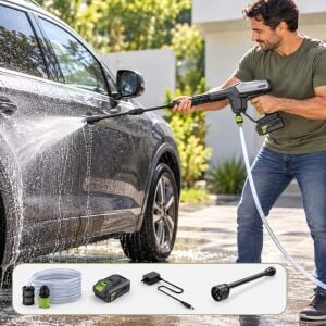 Lutian LC101-350 Akülü Basınçlı Yıkama Makinesi 350W 50 Bar Maksimum Basınç