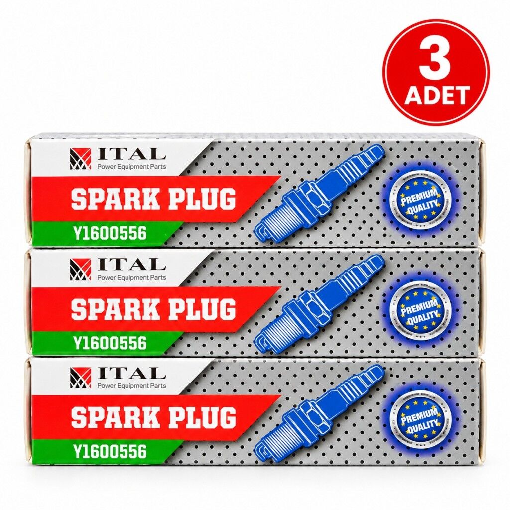 Ital İnce Buji GX35 HS81R TCS2510 TCS2511 Uyumlu 3’lü Paket