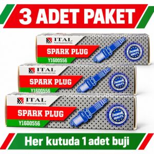 Ital İnce Buji GX35 HS81R TCS2510 TCS2511 Uyumlu 3’lü Paket