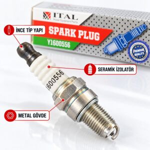 Ital İnce Buji GX35 HS81R TCS2510 TCS2511 Uyumlu 3’lü Paket