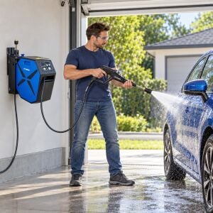 Hyundai HYB155 Walljet Duvara Monte Basınçlı Yıkama Makinesi 2200W 155 Bar 30 Metre Hortum