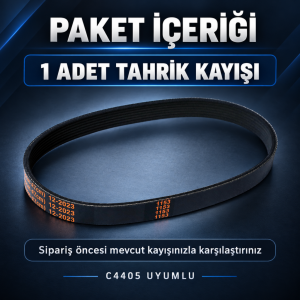 C4405 Uyumlu Elektrikli Çim Biçme Makinesi Tahrik Kayışı
