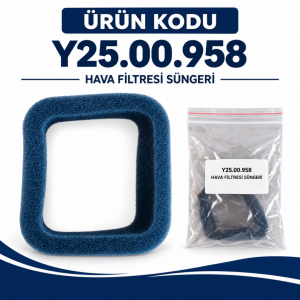HYX65 / HYX65S / HYX55-T / HYX55T Uyumlu Hava Filtresi Süngeri