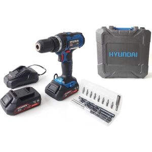 Hyundai HPA202 Akülü Vidalama 20V – 35 Nm, 2x2Ah Li-Ion Çift Akü