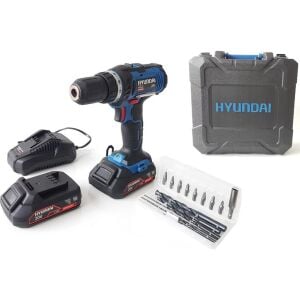 Hyundai HPA202 Akülü Vidalama 20V – 35 Nm, 2x2Ah Li-Ion Çift Akü