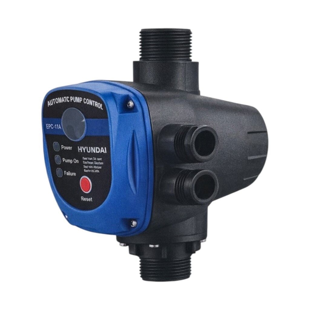 Hyundai HFPC11 Otomatik Pompa Basınç Kontrol Cihazı 1.1kW 10 Bar Hidrofor Kontrol Ünitesi G1