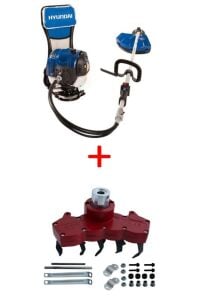 Hyundai HYX55S Sırt Tırpanı+M4 Çapalama Aparatı