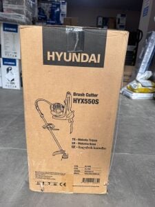 Hyundai HYX550S Motorlu Sırt Tip Tırpan 3 Hp Tek Motor Teşhir Ürünü