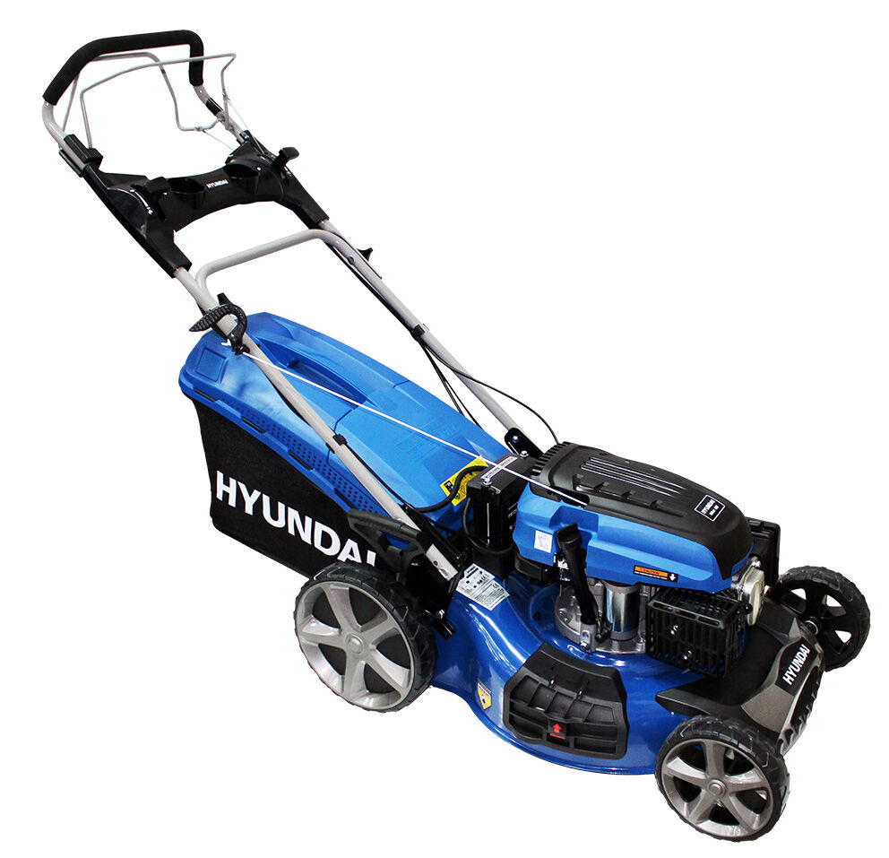 Hyundai HYM510SPE 196cc Benzinli Marşlı Şanzımanlı Çim Biçme Makinesi – 51 cm Geniş Bıçak, Kendinden Tahrikli, Elektrikli Marşlı Model