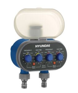 Hyundai G21010 Manuel Sulama Zamanlayıcı Çift Çıkışlı Mekanik Ayarlı Saat