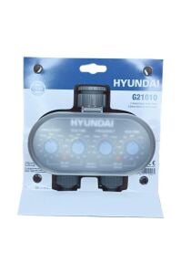 Hyundai G21010 Manuel Sulama Zamanlayıcı Çift Çıkışlı Mekanik Ayarlı Saat