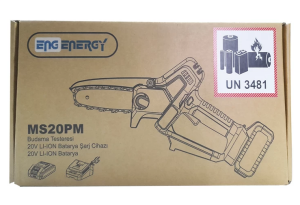 Energy MS 20PM 20V Akülü Mini Budama Testeresi (Batarya+Ş.Cihazı Dahil)