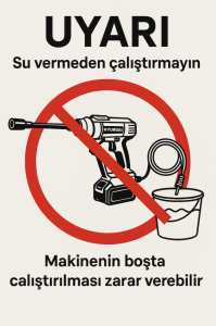 Hyundai HYW45LI Akülü Basınçlı Yıkama Tabancası | 45 Bar – 21 V 3 Ah Çift Akülü – 3 Kademeli Basınç Ayarı – Köpük Aparatlı – Taşıma Çantalı – Kömürsüz Motor