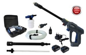 Hyundai HYW45LI Akülü Basınçlı Yıkama Tabancası Taşıma Çantalı 45 Bar