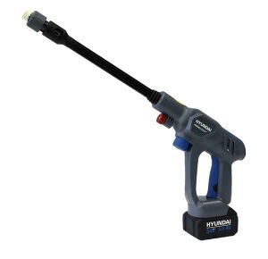 Hyundai HYW45LI Akülü Basınçlı Yıkama Tabancası | 45 Bar – 21 V 3 Ah Çift Akülü – 3 Kademeli Basınç Ayarı – Köpük Aparatlı – Taşıma Çantalı – Kömürsüz Motor