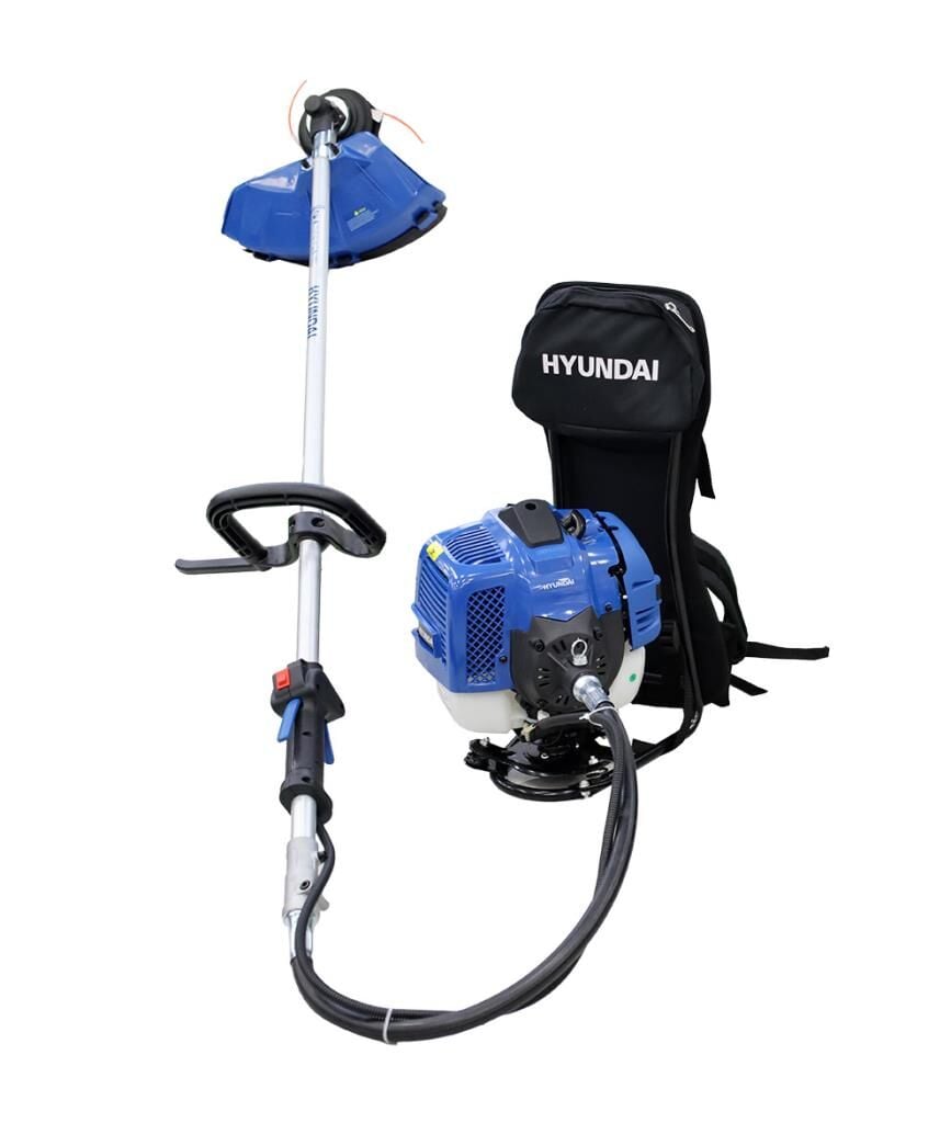 Hyundai HYX55S-T Benzinli Sırt Tırpanı 51.7cc 3 HP Profesyonel Çalı Tırpanı Misinalı + Bıçaklı