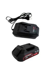 Hyundai 20V 2Ah Starter Kit Akü 1 Adet & Şarj Cihazı 1 Adet