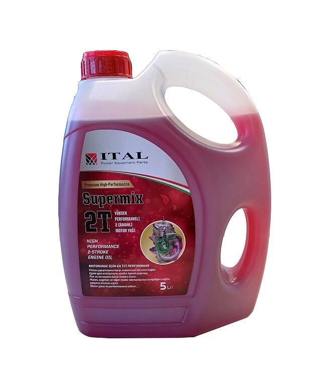 ITAL Süpermix 2 Zamanlı Motor Yağı 5 Litre – Profesyonel Performans