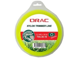 Orac 3.00 mm 56 mt.Altı Köşe Sarı Tırpan Misinası
