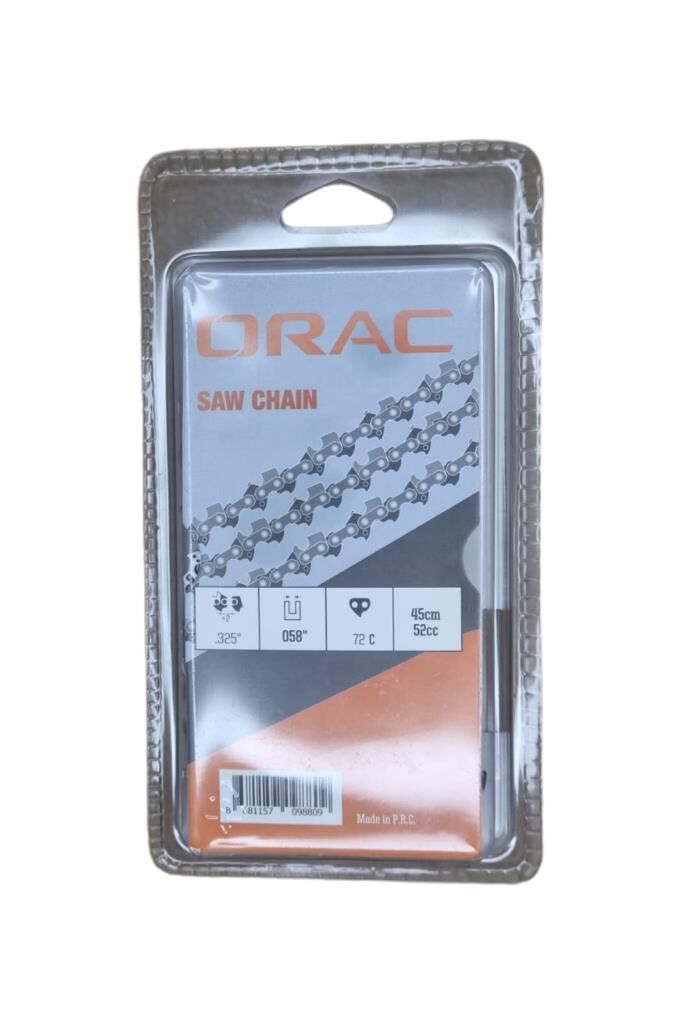 Orac Kesik Zincir .325'' 36 Diş 1.5 mm Köşeli