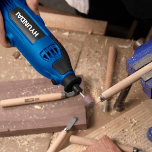 Hyundai HGRV187 Mini Taşlama & Gravür Seti – 135 W Elektrikli Motor, 187 Parça Çok Amaçlı Aksesuar, Esnek Şaftlı Hobi & Tamirat