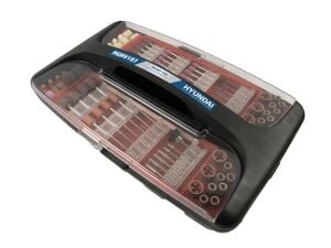 Hyundai HGRV187 Mini Taşlama & Gravür Seti – 135 W Elektrikli Motor, 187 Parça Çok Amaçlı Aksesuar, Esnek Şaftlı Hobi & Tamirat