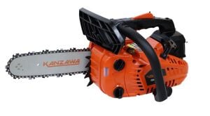 Kanzawa KZ261 Benzinli Motorlu Testere | 25.4 cc – 1.2 HP – 25 cm Kılavuz – Hafif ve Güçlü Budama Testeresi
