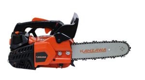 Kanzawa KZ261 Benzinli Motorlu Testere | 25.4 cc – 1.2 HP – 25 cm Kılavuz – Hafif ve Güçlü Budama Testeresi