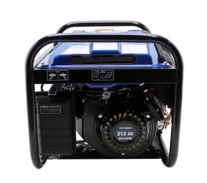 Hyundai HHY3300E Benzinli Jeneratör – 2.8 kW, 7 HP, 213 cc, Monofaze, Marşlı ve İpli Çalıştırma, AVR’li, 12 Litre Depo