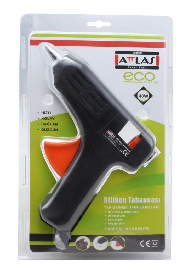 Attlas Eco ST 40 Sıcak Mum Silikon Tabancası 40 Watt