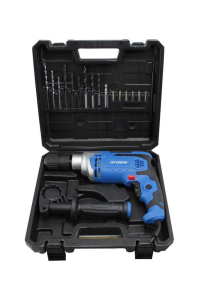 Hyundai HP810Set 810W Darbeli Matkap Pls.Çanta+16 Parça Uç Set