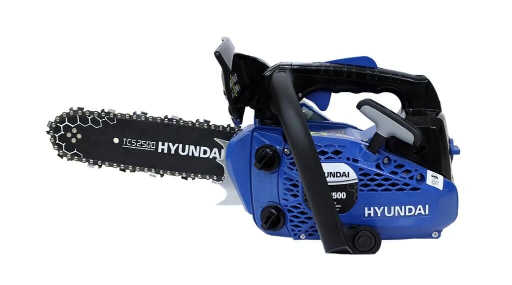Hyundai TCS2500 Benzinli Motorlu Testere 30 cm Kılavuz, 1.2 HP Güç, Budama İçin Hafif ve Kompakt Tasarım
