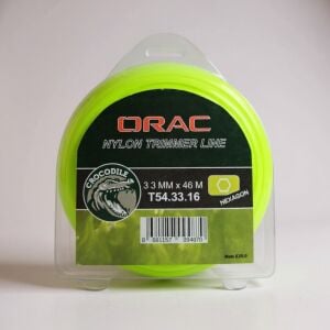 Orac 3,30 mm 46 Metre Altı Köşe Sarı Tırpan Misinası