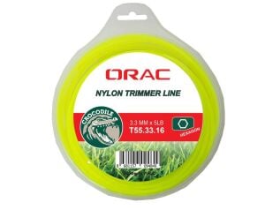 Orac 3.30 mm 46 mt.Altı Köşe Sarı Tırpan Misinası