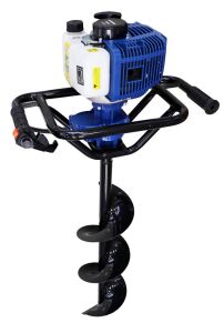 Hyundai HYD520 52cc Benzinli Toprak Burgu Makinesi 20 cm Burgu Dahil
