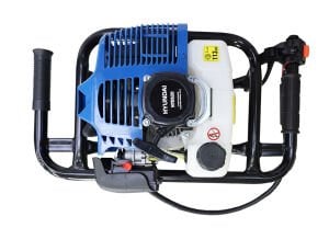 Hyundai HYD520 52cc Benzinli Toprak Burgu Makinesi 20 cm Burgu Dahil