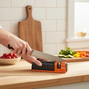 Welkut WS40 Balta Bıçak Bileme Aparatı – Seramik Taşlı Profesyonel Bileme Çözümü