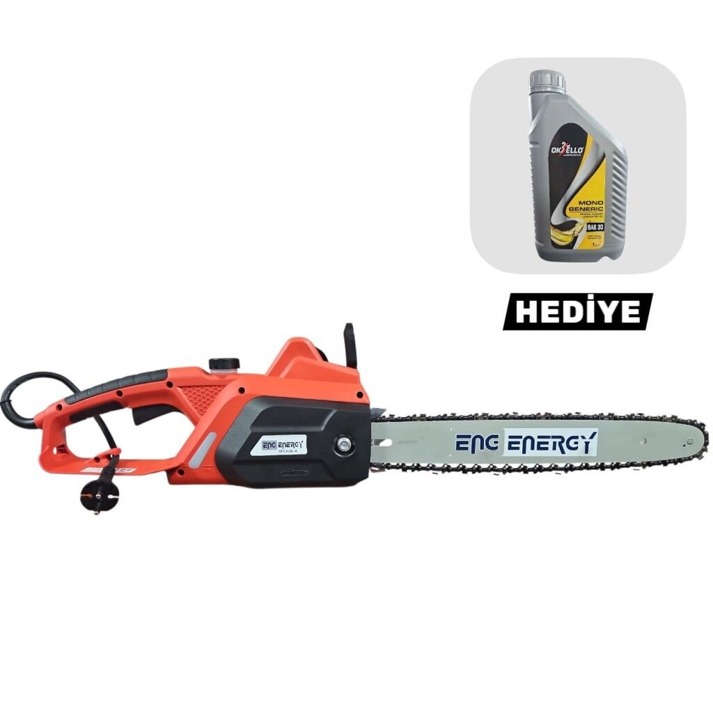 Energy 3020 2200W Elektrikli Testere 40 cm Kılavuz Zincir Yağı Hediye