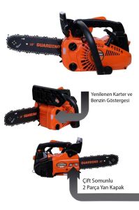 Guardino G250 25cc 1.2Hp Budama Motorlu Testere 25 cm 20 Diş Benzinli
